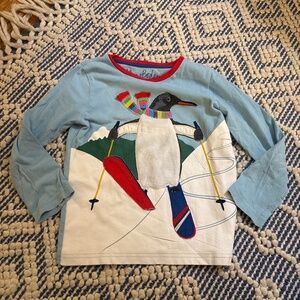 Mini Biden Christmas shirt penguin